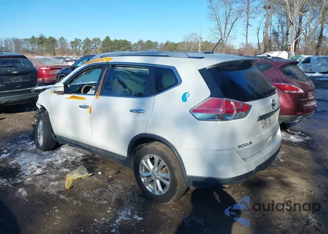 2014 Nissan Rogue Sv из США, поврежденный, VIN 5N1AT2MV5EC861768